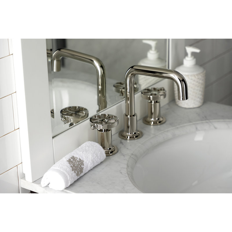 Robinet de salle de bain Belknap, Nickel poli