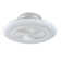 VENTILATORE CON LAMPADA LED SKYRON White 40W 3600LM CCT Wi-Fi CON TELECOMANDO 60X28X22 Cm.