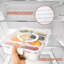Divided Serving Tray With Lid And Handle - Divided Snack Tray For Portable Snack Platters - Clear Organizer For Candy, Fruits, Nuts, Snacks - Perfect For Party, Entertaining，2 Pcs