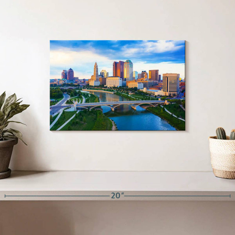 Nicci Downtown Columbus View, H 8 po x l 12 po