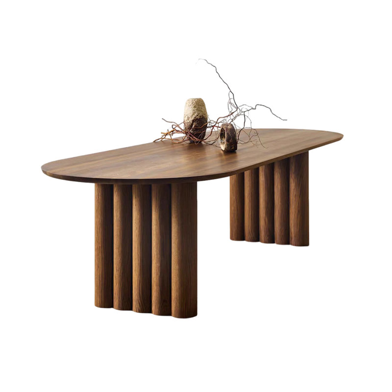 Table de salle à manger Katerra, H 29,5 po x L 86,6 po x l 35,4 po