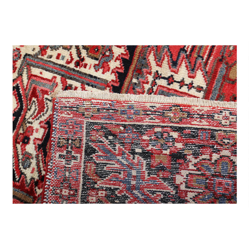Fine Red Persian Heriz Rug 10'6"X 13'3"