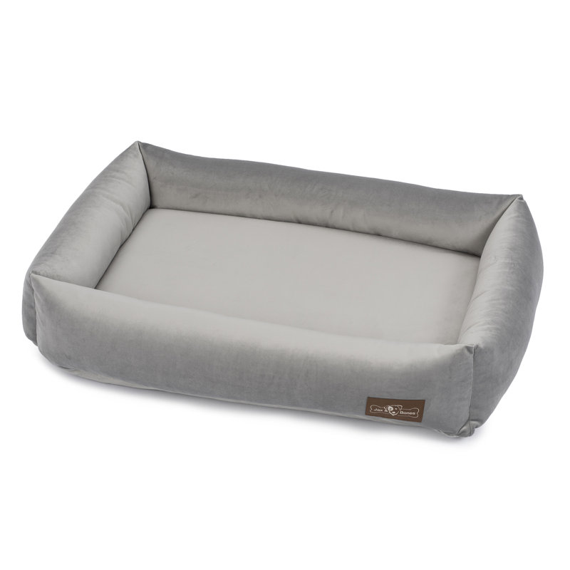 Lit avec traversin Boho, Grand (l 32 po x P 39 po x H 10 po), Mauve rétro