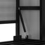 Lit escamotable, lit escamotable pliable en métal avec garde-robe, tablettes et prises de courant, conception 2 en 1, peu encombrant-732069461