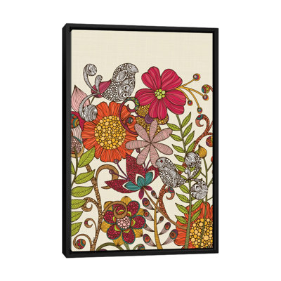 Jardin printemps, impression sur toile tendue