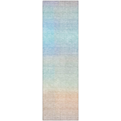 Premium Machine Washable Lubbers AMF1735 Squares Rug