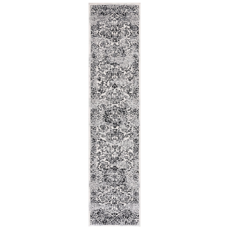 Hawkin Power Loom Oriental Area Rug, Runner 2' x 7'