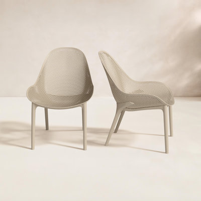 Farrah Outdoor Armless Lounge Chair