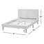 Grand lit plateforme tapissier Fenoglio-134847113