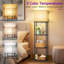 158 H cm Powder Coated Column Floor Lamp