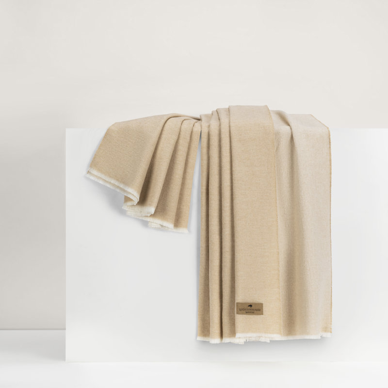 Aspen Throw, Light Brown
