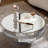 Round Mirrored Coffee Table