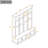 VIBE HAUS 76.7''H Farmhouse Hall Tree with Bench and Cabinet, 4-in-1 Entryway Bench with Coat Rack, Modern Entryway Storage Organizer with Open Cubbies & Hooks for Hallway, Entryway, Living Room-1745850403