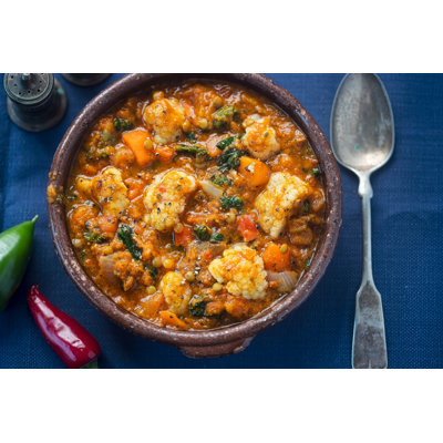 Vegetable Dhal by Bartosz Luczak - Wrapped Canvas Print
