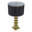 Lampe de table avec disque contemporain