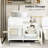 Bathroom Cat Litter Box Hideaway with Divider