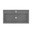 Lavabo de salle de bain en béton fabriqué à la main 36 po Native Stone Trough-41083345-37742375