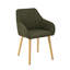 49.5cm H Upholstered Dining Chairs With Wooden Legs-388857035-392167204