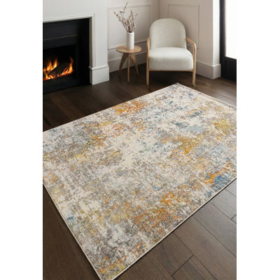 Antebi Abstract Area Rug