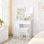 Jazimine Dressing Table with Mirror