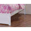 Lit plateforme en bois massif avec pied de lit et gigogne Florio-140254009-140254015