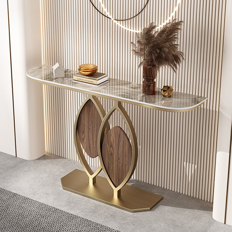 Console nordique minimaliste, H 31,49 po x l 59,05 po x P 11,81 po, Gris