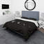 Moon Phases In The Night Sky - Ensemble de housse de couette moderne - Microfibre de polyester-66388560