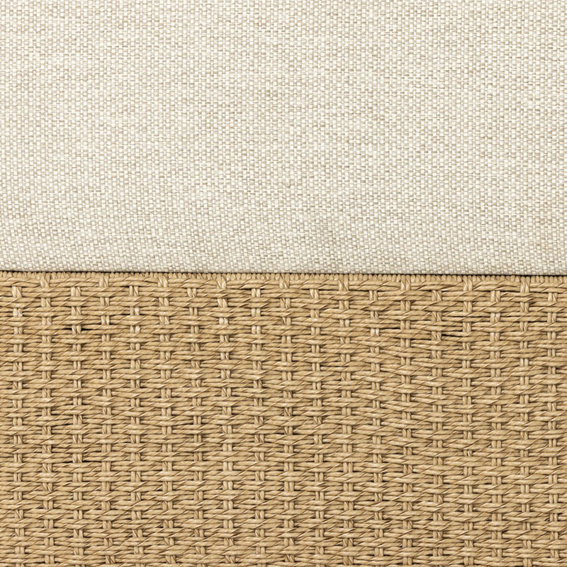 Joss Outdoor Sofa, Teak, Faye Sand
