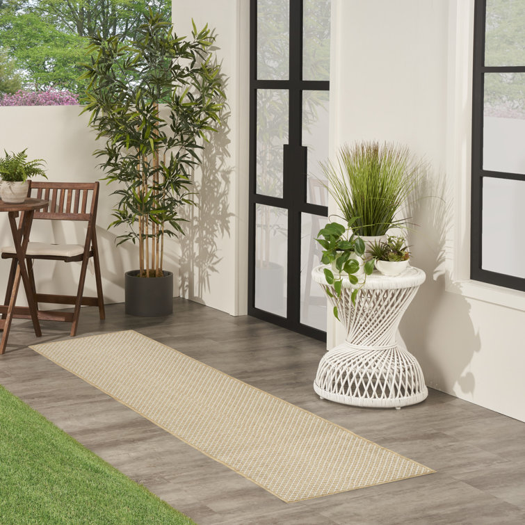 Hartigan Natural Modern Indoor/Outdoor Rug