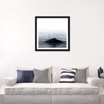 «Whale Song III Blue Island Square» par Monika Strigel - reproduction de photo