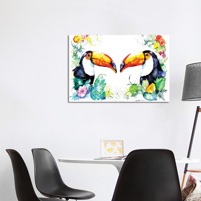 World Map Travel The World by WallDecorAddict - Gallery-Wrapped Canvas Giclée on Canvas, 152.5 cm H x 101.5 cm W x 3.175 cm D