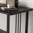 Black Rectangular Solid Wood+Iron desk-1000560072