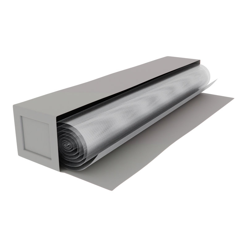 Finition brillante en aluminium de 18 po x 18 pi 16 po Brixwell 69-41