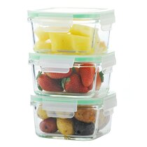 Kinetic 55043 Glassworks Oven Safe Glass Food Storage Container