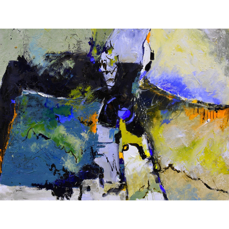 Processing A Judgement Print by Pol Ledent, Wrapped Canvas, 32" H x 24" W