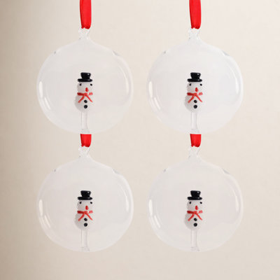 5" Glass Bauble