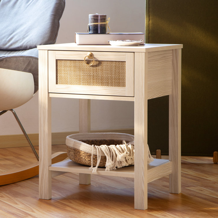 Pomodoro 23.6'' Tall 1 - Drawer Nightstand