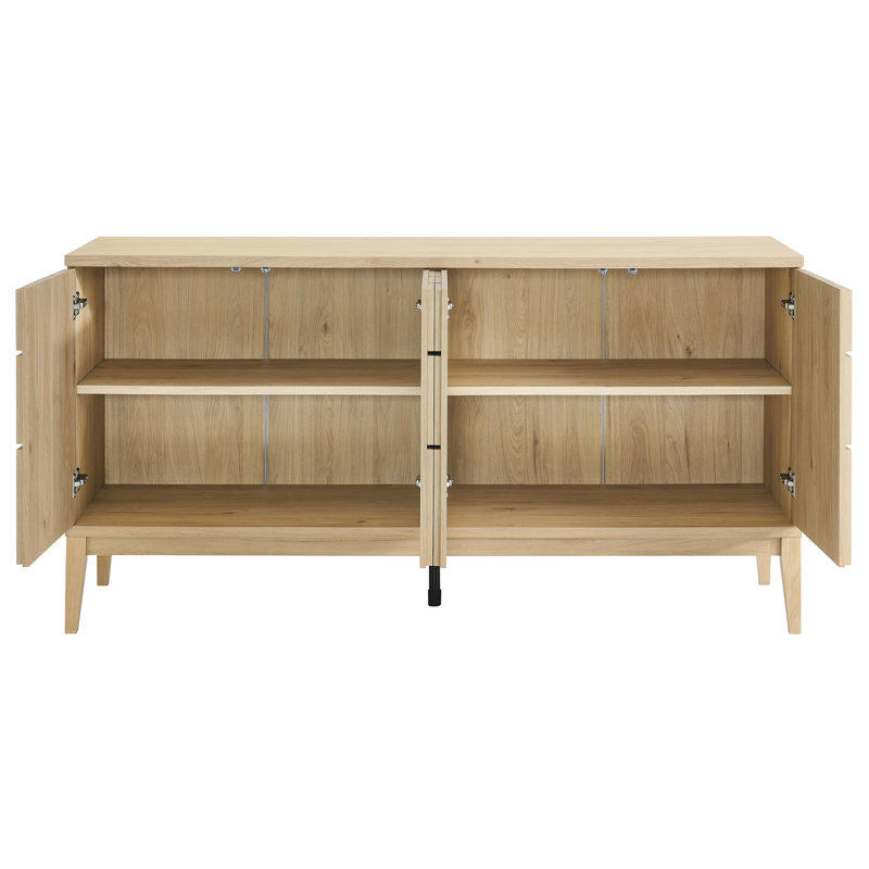 Samos 62" Sideboard, Hickory