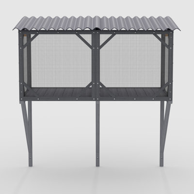 Cat Enclosure For Windows, - Netting, Napping, Sunning Area, Solid Wood Construction, 1 4 Small Pets, Quick Setup, Wide Window Types, American Modern Design Proof Sunbathing, Relaxing Spot, Build,