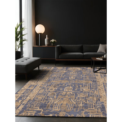 Tapis gris soyeux et moelleux