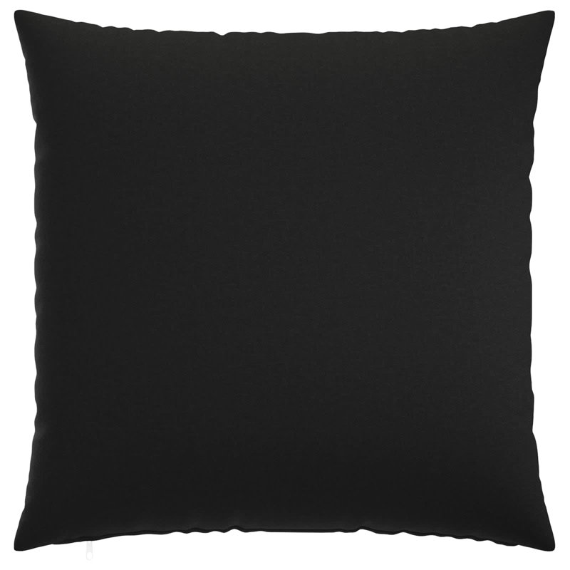 Cushion Cover HEERLEN Modern Polyester Throw Pillow Decorative Indoor, Dark Grey