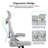 High Back Mesh Swivel Ergonomic Task Office Chair with Flip-Up Arms-1302904799-1324240816
