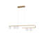 5 - Light Gold Kitchen Island Pendant