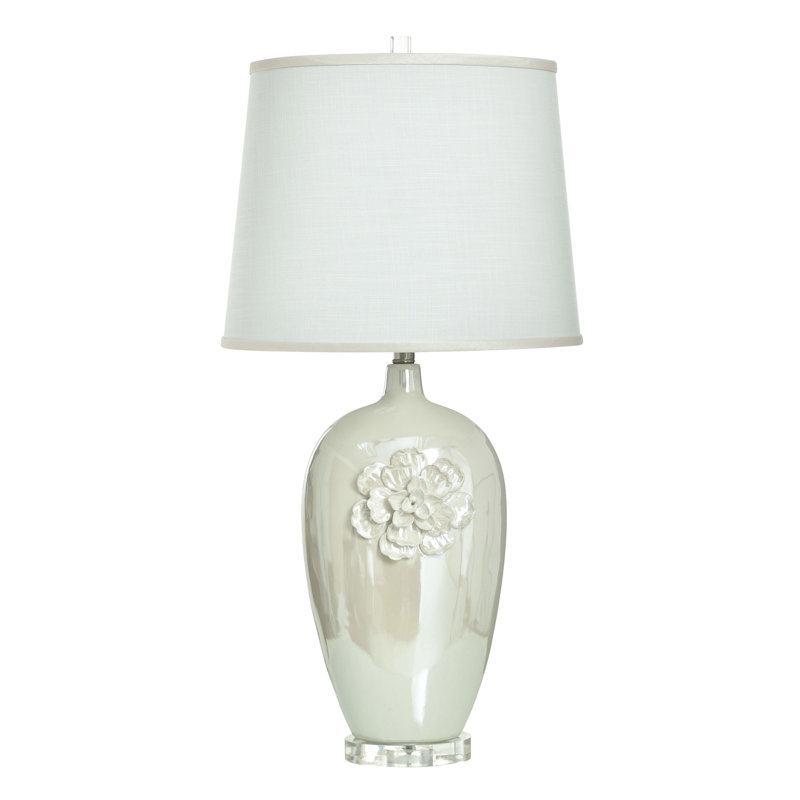 Lampe de table en céramique Camélia