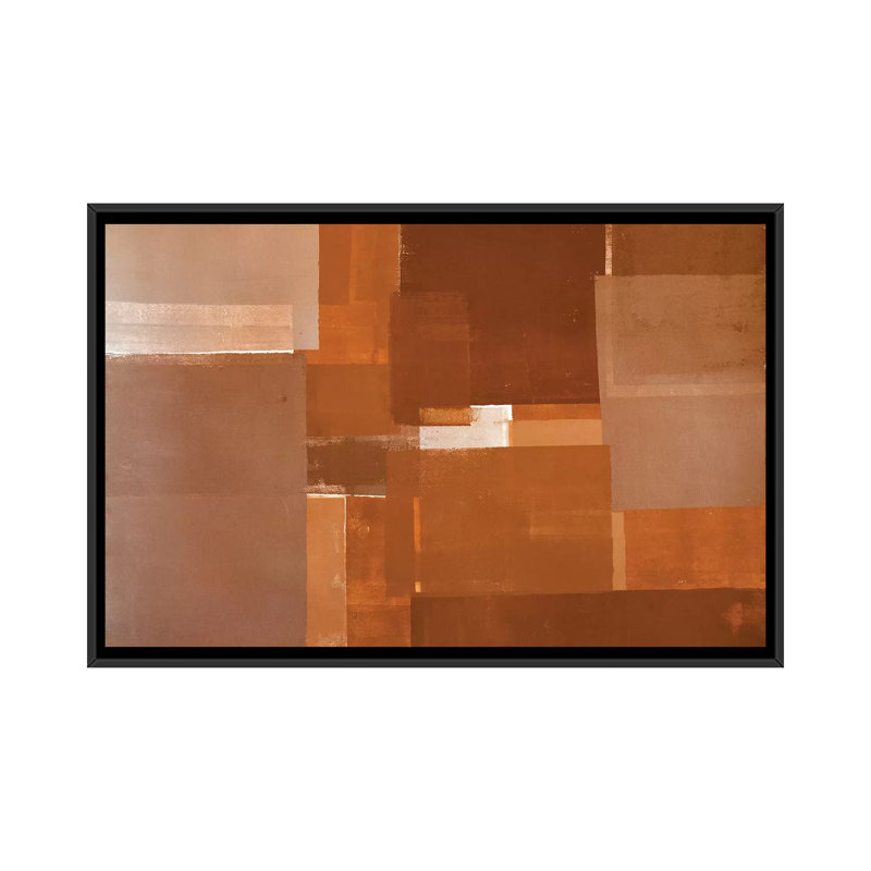 « 40 degrés », reproduction sur toile, H 18 po x l 26 po x P 1,5 po, Toile avec cadre noir, Pas de tapis