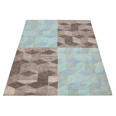 Ankara FW Grey Kilim 5'3" x 7'11"