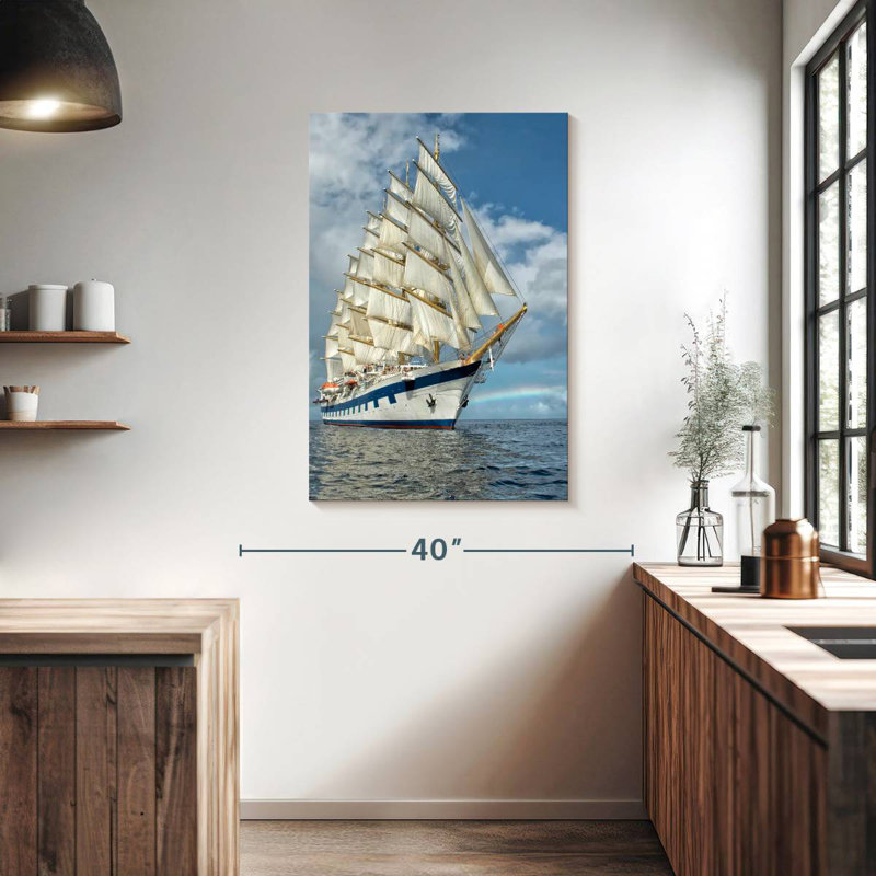 Mehar Tall Ship, 39" H x 26" W