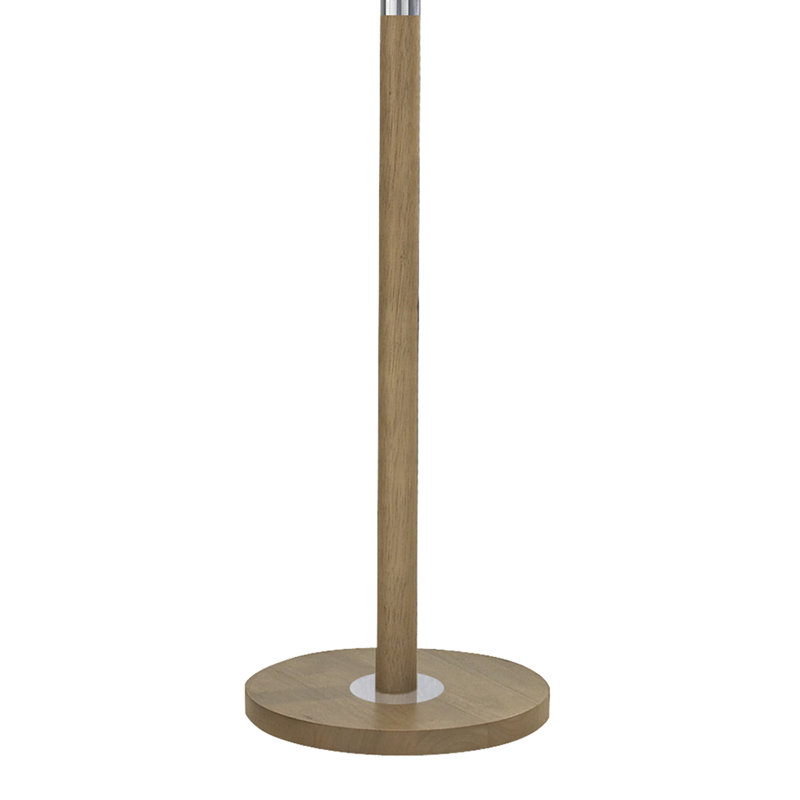Sally 170cm Traditional Floor Lamp, Light Wood