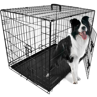 Dog Crate With Removable Tray