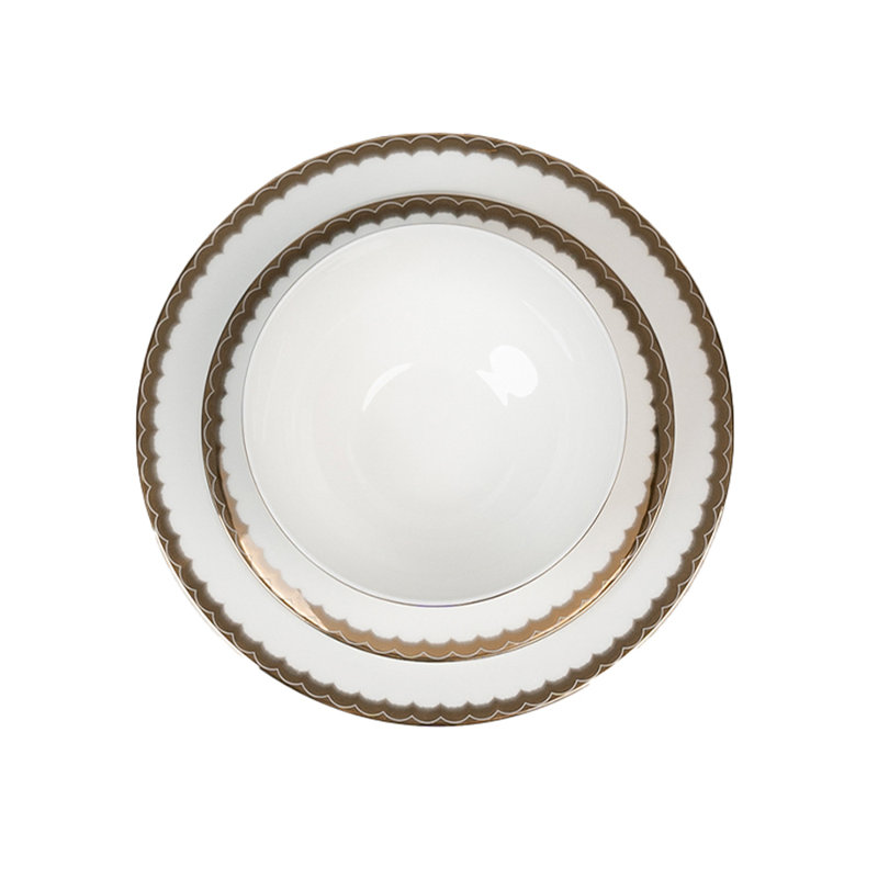 Ankara Piece Bone China Dinnerware Set - Service for 4